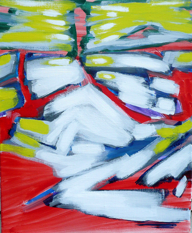 Petit paysage 2, 33 x 41 cm, huile, 2011